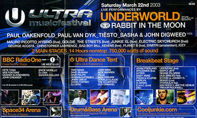 Ultra 2003 Flyer